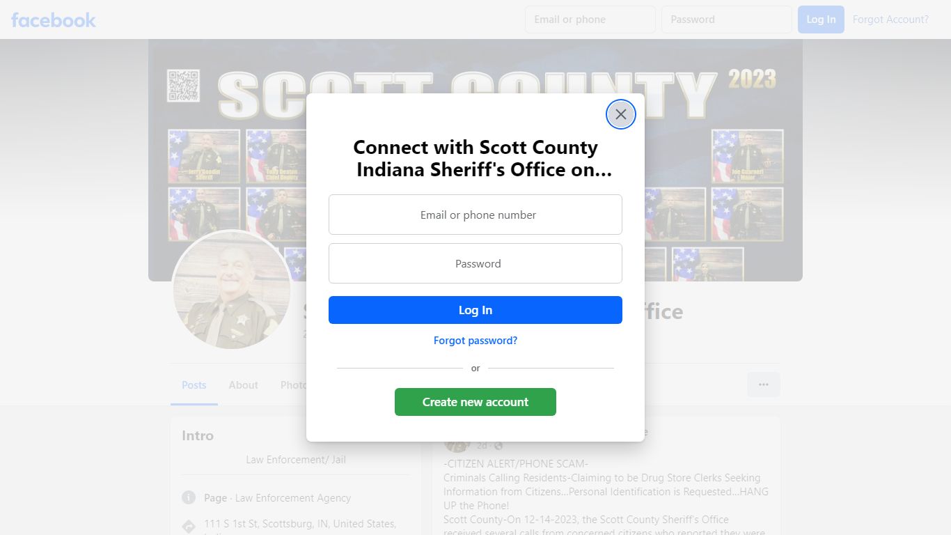 Scott County Indiana Sheriff's Office | Scottsburg IN - Facebook